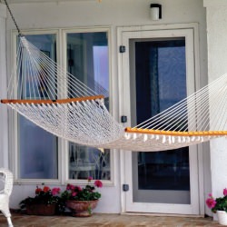 Single Original Cotton Rope Hammock
