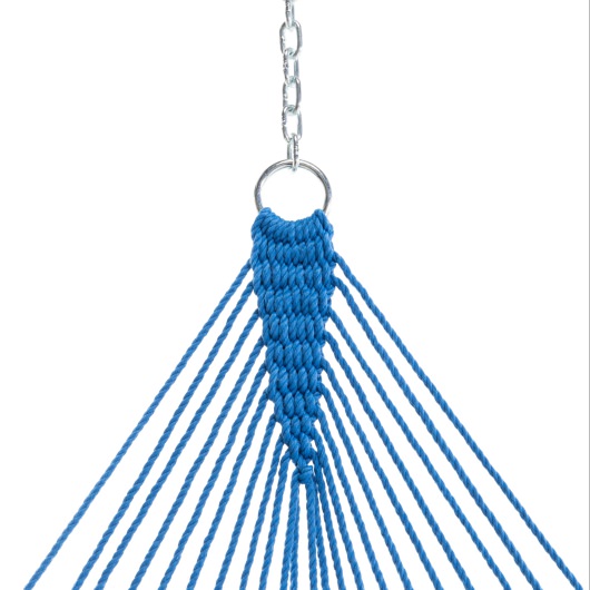 DURACORD® Large Original Rope Hammock - Coastal Blue