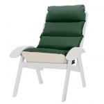 Coastal White Cushion Chair