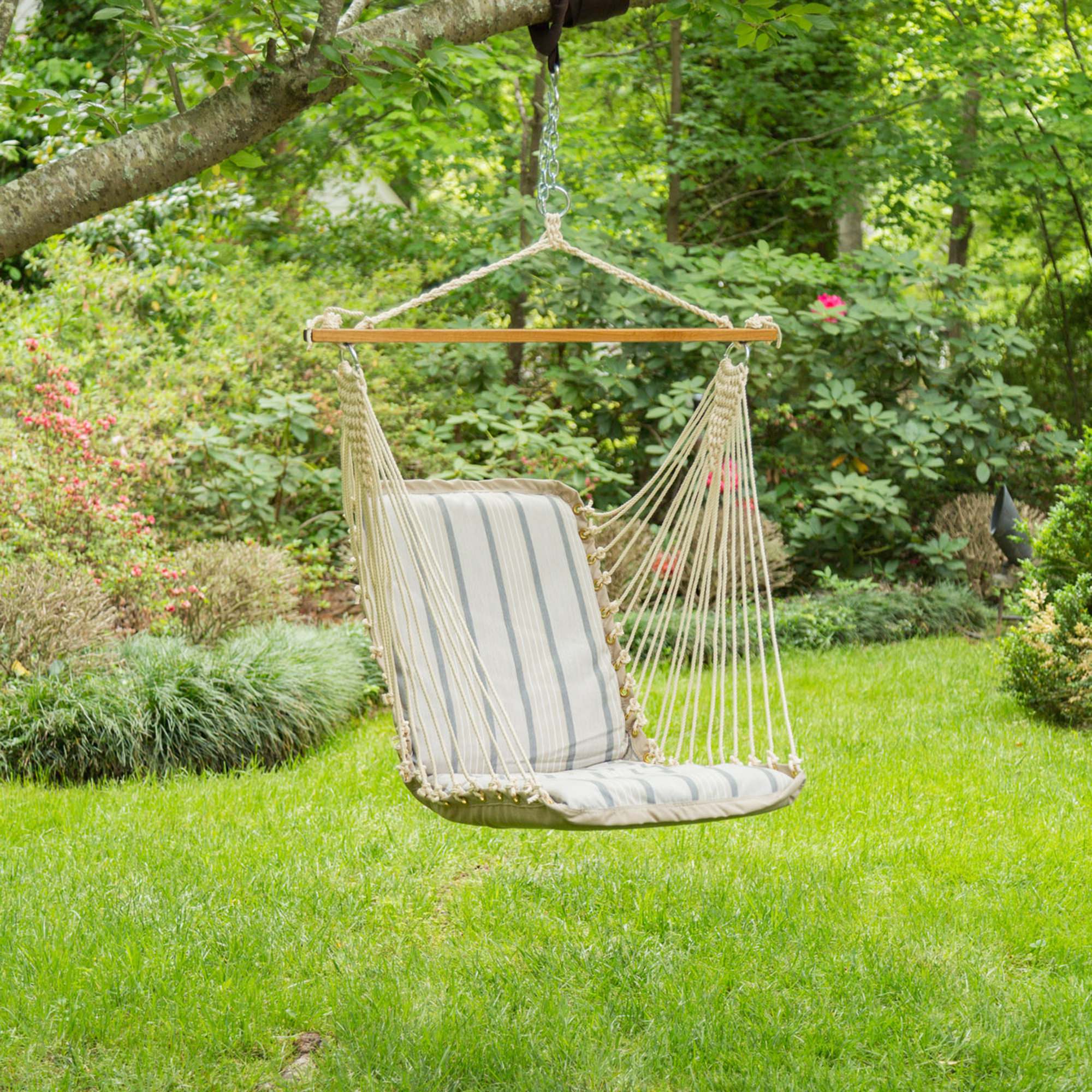 Swinging hammock cushions