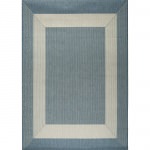 Blue and Champagne Boardwalk Porch Rug