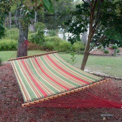 Trellis Garden Large Quilted Fabric Hammock