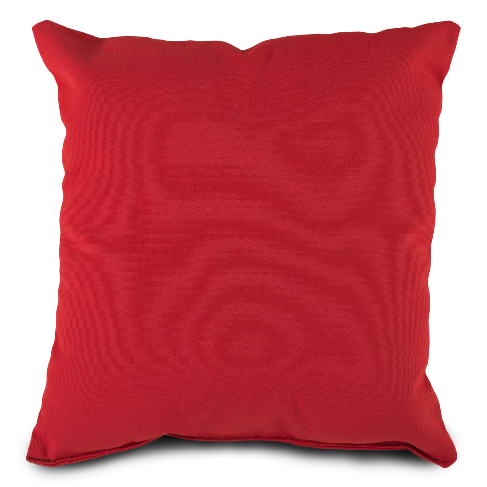 Jockey Red Sunbrella Outdoor Throw Pillow