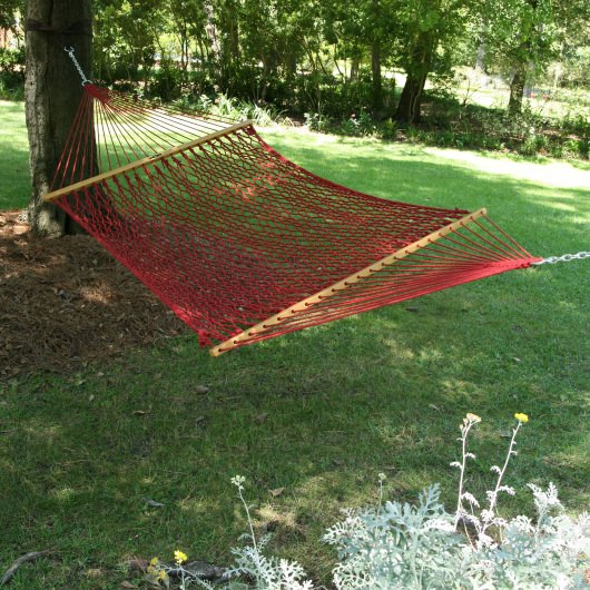 DURACORD® Large Original Rope Hammock - Garnet