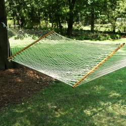 Large Original DuraCord Rope Hammock - Oatmeal