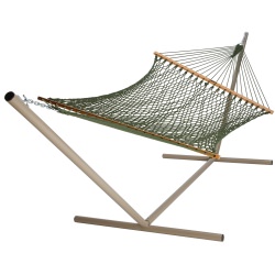 Large Original DuraCord Rope Hammock - Meadow