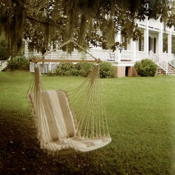 Single Cushioned Swing - Regency Sand