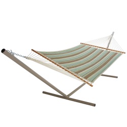 Miramar Moss Large Quilted Fabric Hammock