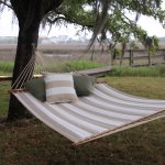 Decade Sand Large Quilted Fabric Hammock
