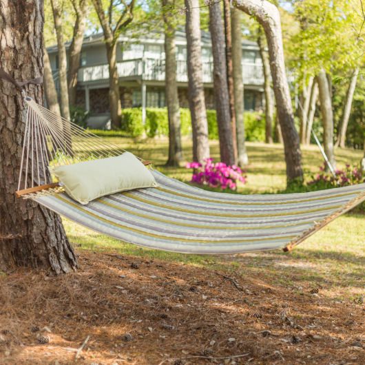 Large Quilted Fabric Hammock - Milano Dawn