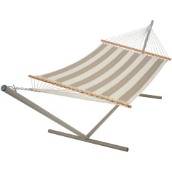 Regency Sand Large Quilted Fabric Hammock
