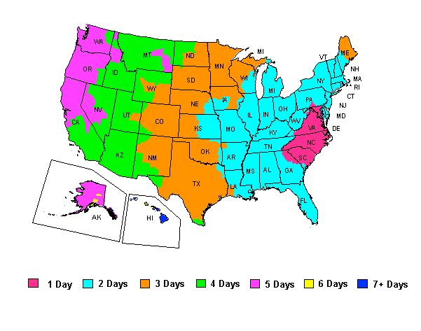 Shipping Map