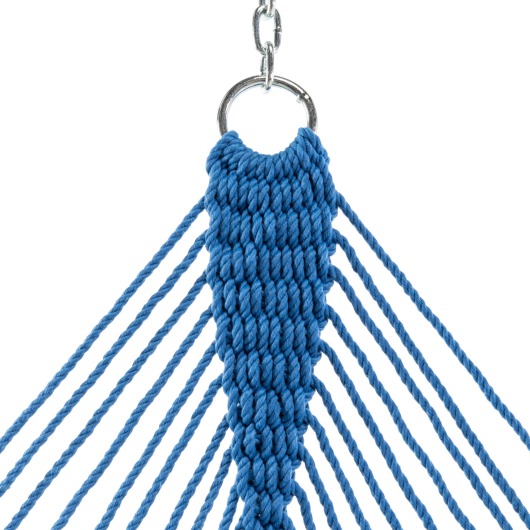 DURACORD® Deluxe Original Rope Hammock - Coastal Blue
