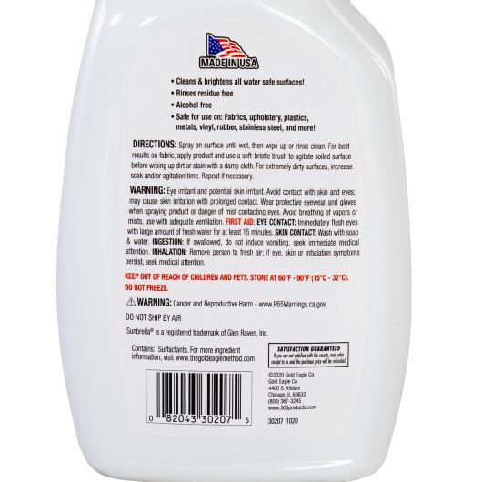 32 Ounce 303 Fabric Cleaner