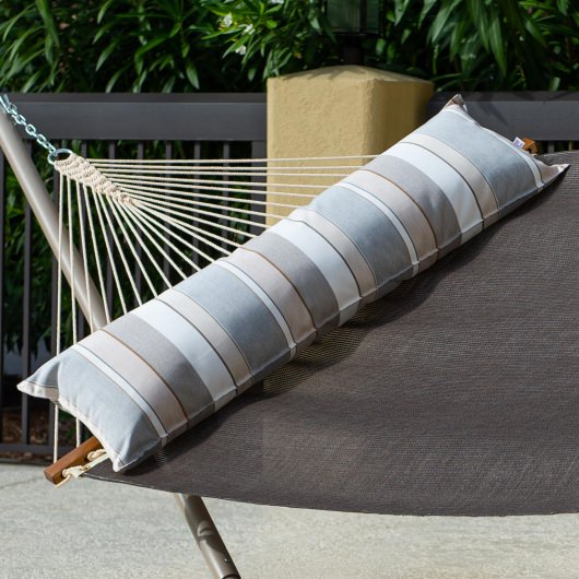 Long Sunbrella Hammock Pillow - Expand Dove