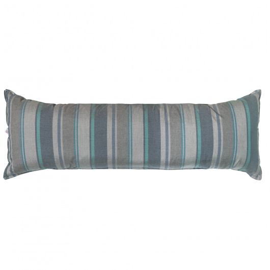 Large Quilted Sunbrella Fabric Hammock with Metal Stand and Optional Hammock Pillow