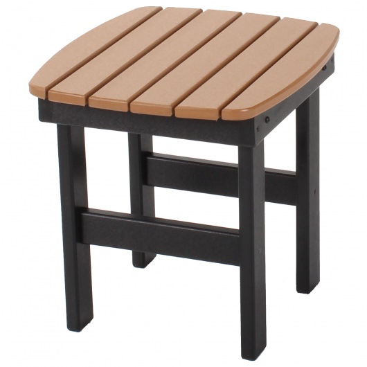 Black and Cedar Durawood Side Table