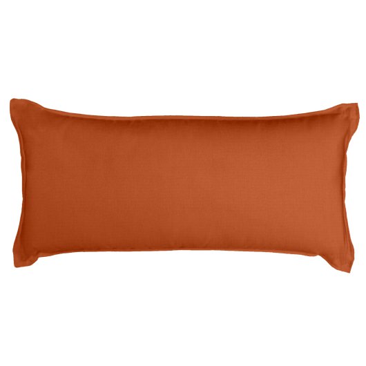 Outdoor Throw Pillow - Canvas Rust