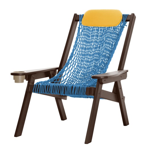 Chocolate Coastal Duracord Rope Chair