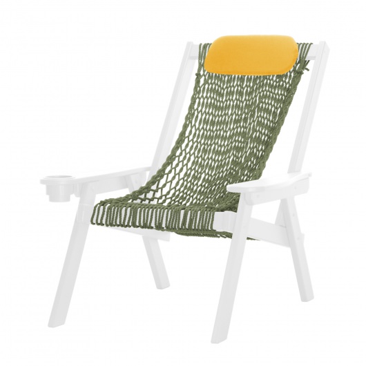 DURAWOOD® White Coastal DURACORD® Rope Chair