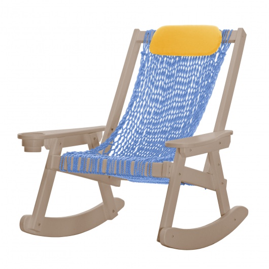 DURAWOOD® 3 Piece Coastal Rocker and Side Table Set