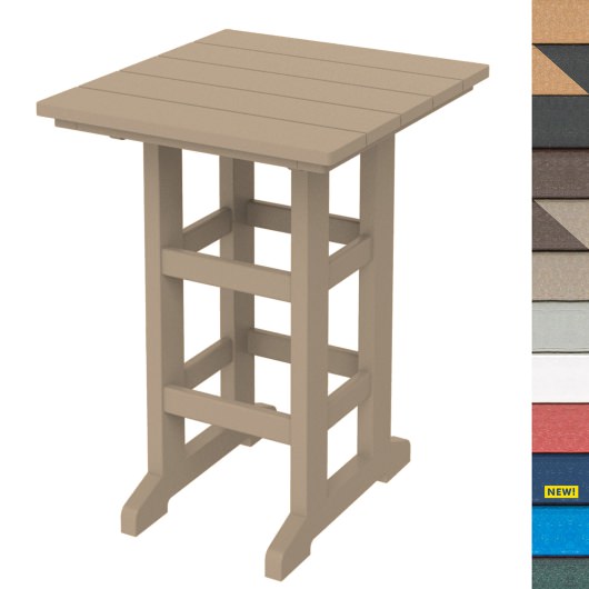 DURAWOOD® Counter Height Table - 28 in. x 26 in.