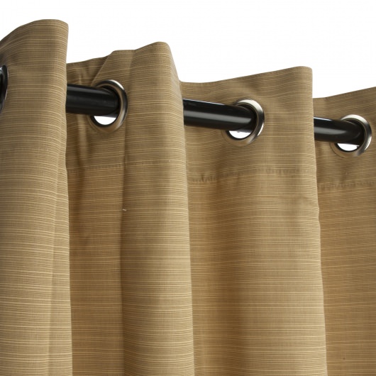 Grommet Sunbrella Outdoor Curtains, Outdoor Bamboo Curtains Canada