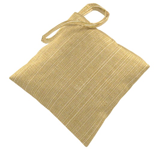 Sunbrella Dupione Bamboo Outdoor Curtain with Grommets
