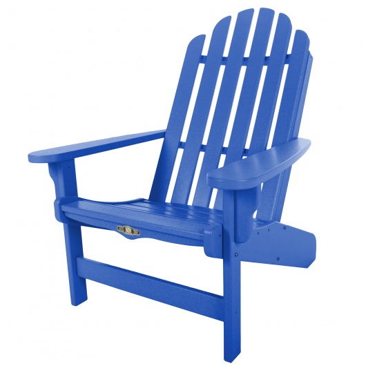 Essentials Blue Durawood Adirondack Chair