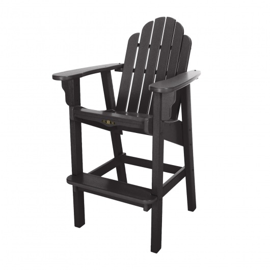 Essentials Black Durawood Bar Height Dining Chair