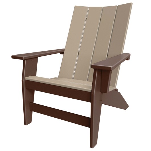 DURAWOOD® 3 Piece Refined Adirondack Chair and Side Table Set