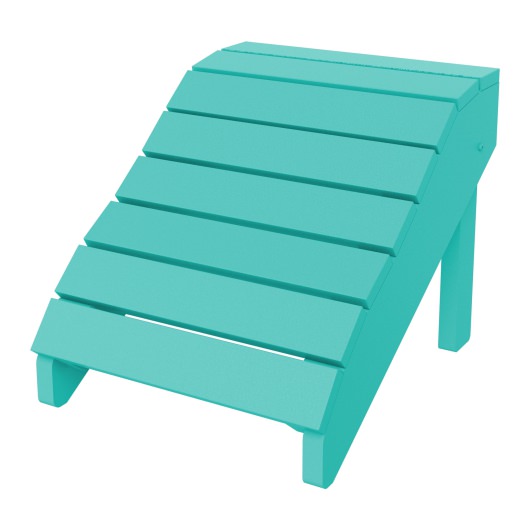 DURAWOOD® Refined Footrest - Turquoise