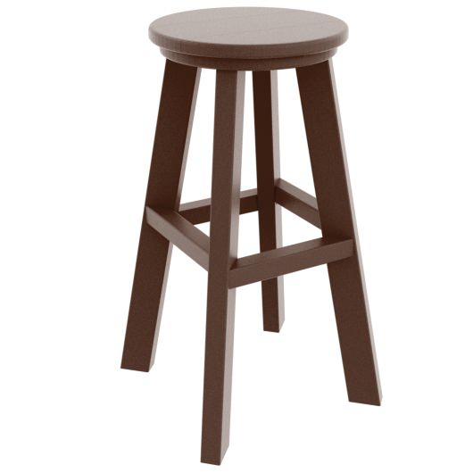 DURAWOOD® Round Bar Height Stool