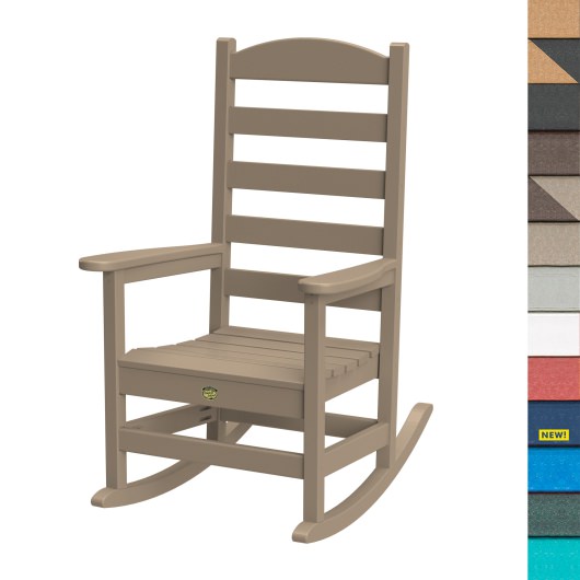 DURAWOOD® Ladderback Porch Rocker