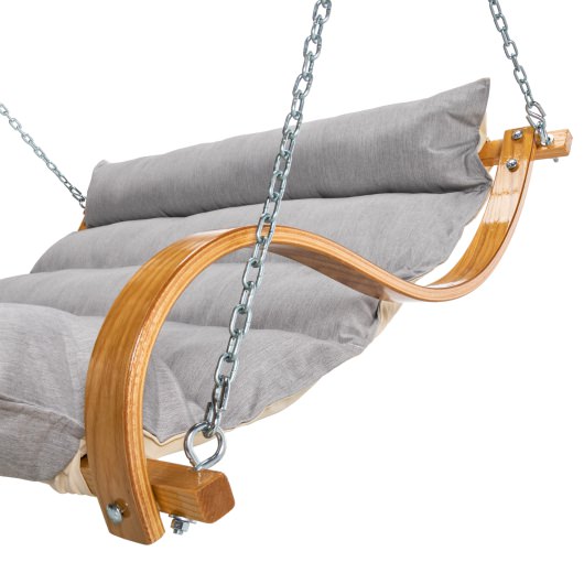 Replacement Curved Oak Arm for Cushioned Swings