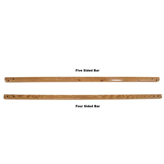 Replacement Top or Bottom Bar Support for 60 in. Deluxe Cushion Double Swing