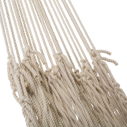 Large Original DuraCord Low Country Sling Rope Hammock - Oatmeal