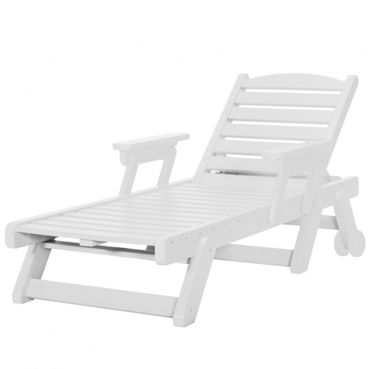DURAWOOD® Chaise Lounge With Folding Arms