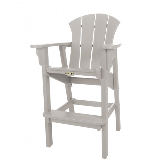 Sunrise Bar Height Dining Gray Durawood Chair