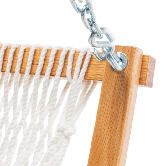 Bent Oak Double DURACORD® Rope Swing - White