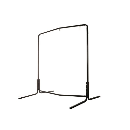 Double Swing Stand Tube Square Tube - Black