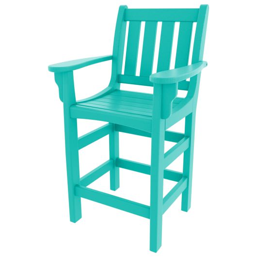 DURAWOOD® Vertical Counter Height Chair with Arms