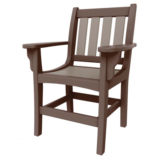 DURAWOOD® Vertical Dining Chair With Arms