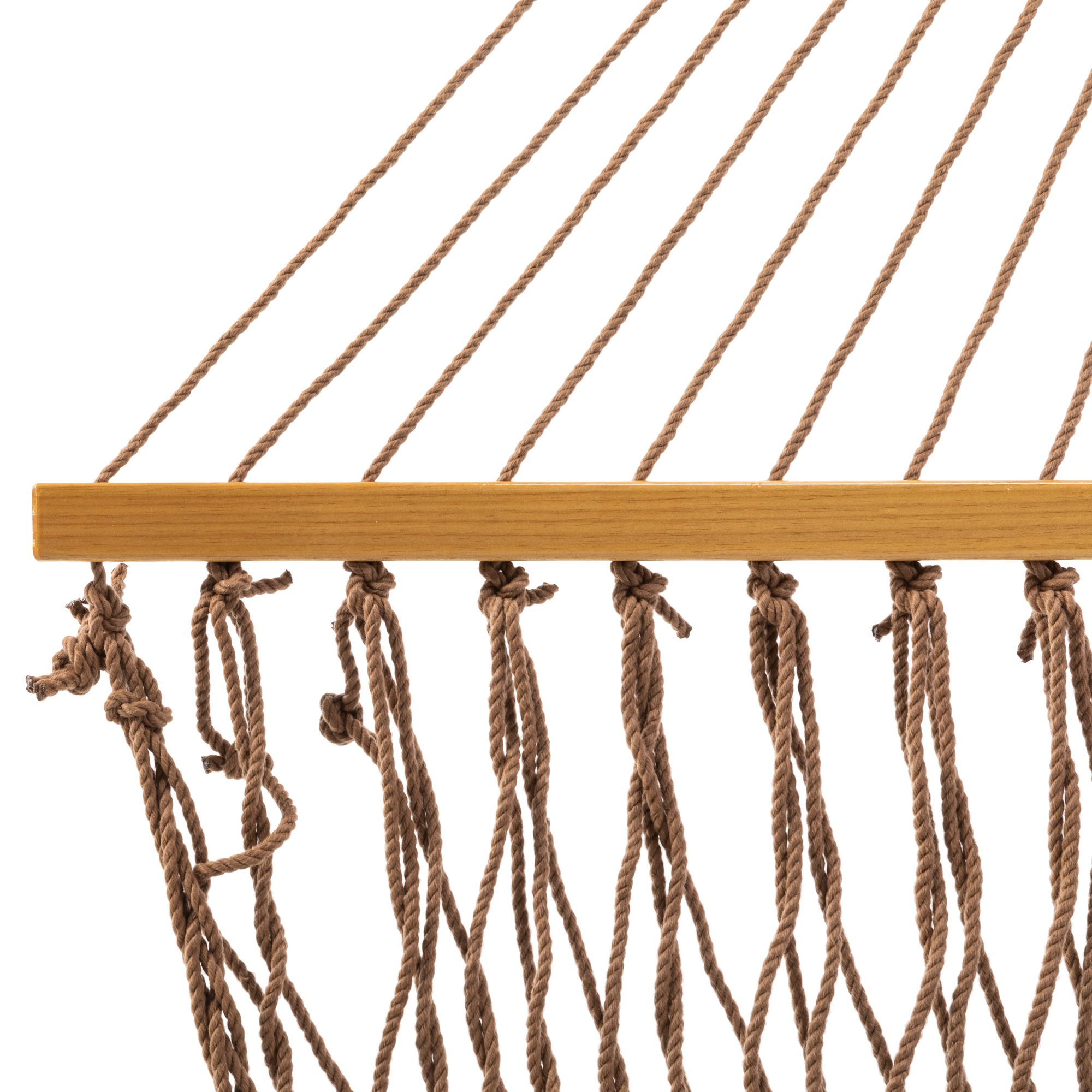 DURACORD® Single Original Rope Hammock - Antique Brown, 12DCAB