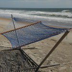 DURACORD® Large Original Rope Hammock - Coastal Blue