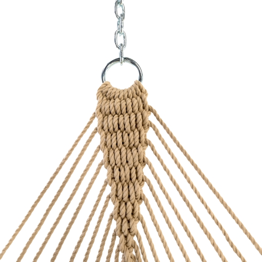 DURACORD® Large Original Rope Hammock - Taupe