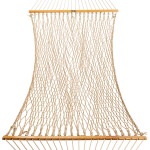DURACORD® Large Original Rope Hammock - Tan