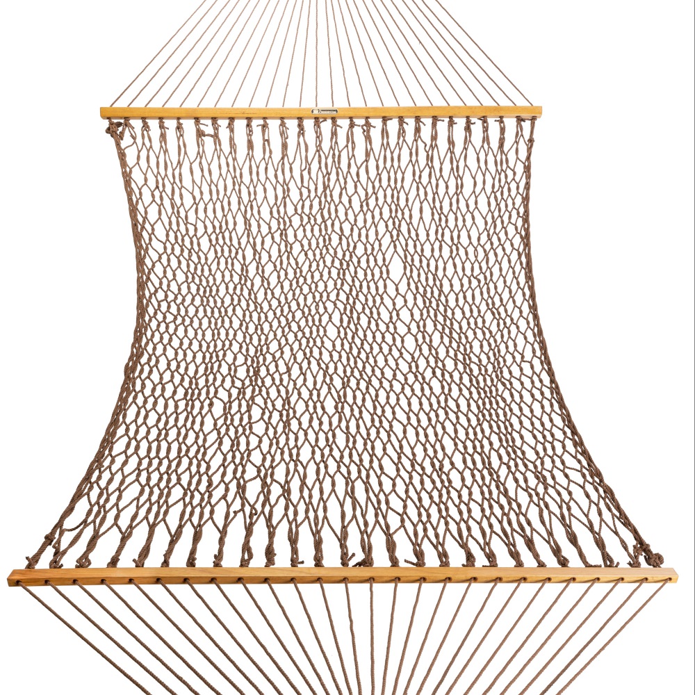 DURACORD® Presidential Original Rope Hammock - Antique Brown