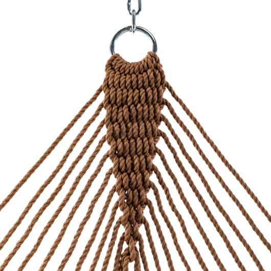 DURACORD® Presidential Original Rope Hammock - Antique Brown