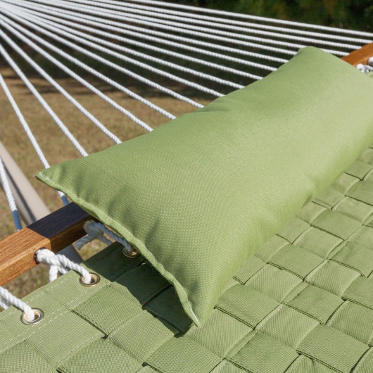 Essentials by DFO Light Green Large Soft Weave Hammock